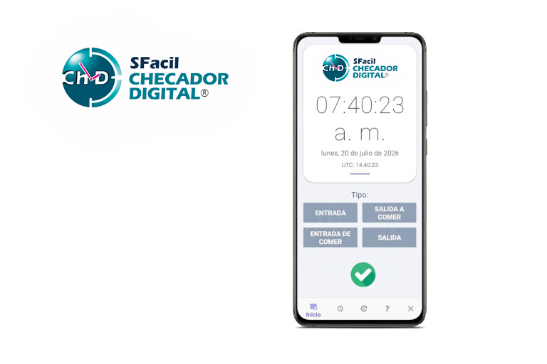 SFacil Checador Digital® - App Android